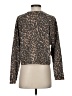 The Impeccable Pig Animal Print Brown Pullover Sweater Size S - photo 2