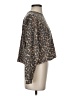 The Impeccable Pig Animal Print Brown Pullover Sweater Size S - photo 4