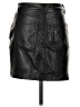 Wilfred 100% Polyester Black Faux Leather Skirt Size 4 - photo 2