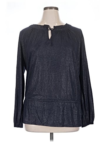 Jones New York Signature Long Sleeve Blouse (view 1)