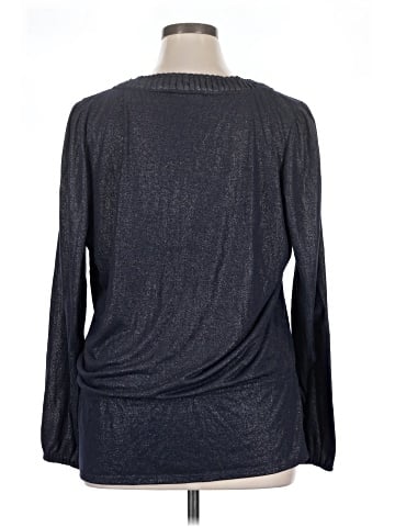 Jones New York Signature Long Sleeve Blouse (view 2)