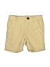 Cat & Jack 100% Recycled Polyester Solid Yellow Khaki Shorts Size 2T - photo 1