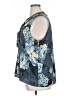 Triste 100% Polyester Blue Sleeveless Blouse Size 16 - photo 5