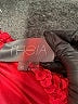 Theia Red 3/4 Sleeve Top Size 12 - photo 7