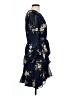 Joie 100% Silk Floral Blue Cocktail Dress Size 10 - photo 4