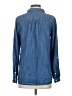Soft Joie 100% Lyocell Blue Long Sleeve Button-Down Shirt Size S - photo 2