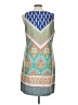 Nine West Paisley Teal Casual Dress Size 10 - photo 2