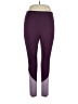 Shein Color Block Purple Active Pants Size 1X - photo 1