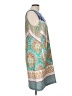 Nine West Paisley Teal Casual Dress Size 10 - photo 4