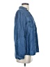 Soft Joie 100% Lyocell Blue Long Sleeve Button-Down Shirt Size S - photo 4