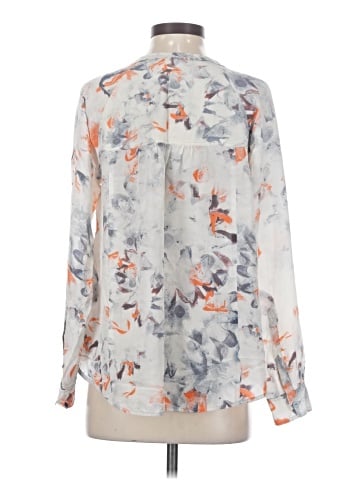 Rebecca Taylor Long Sleeve Silk Top (view 2)