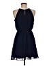 By & By 100% Polyester Solid Blue Casual Dress Size M - photo 2
