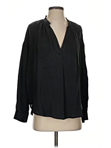 Xirena Long Sleeve Silk Top (view 1)