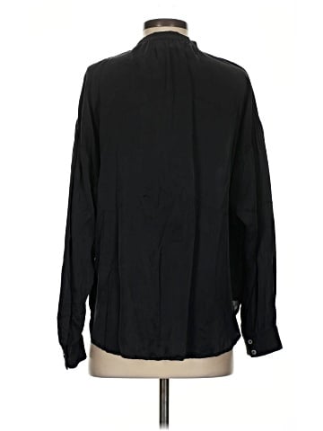 Xirena Long Sleeve Silk Top (view 2)