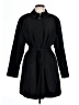 London Fog Black Trenchcoat Size L - photo 1
