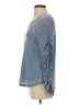 Jane and Delancey Blue Sweatshirt Size S - photo 5