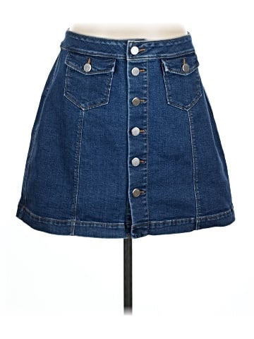 Ann Taylor LOFT Denim Skirt (view 1)