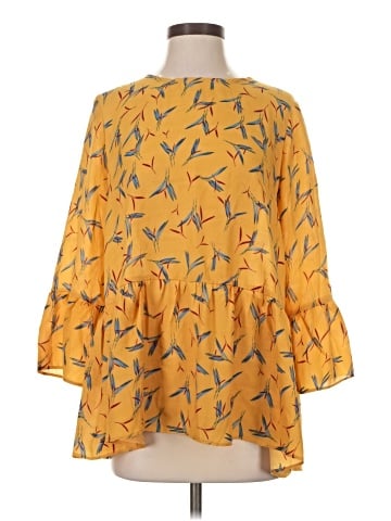 JoJo Maman Bebe 3/4 Sleeve Blouse (view 1)