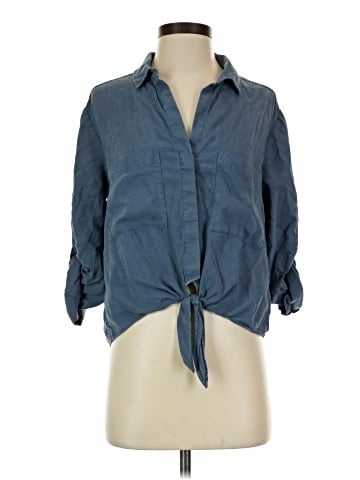 Cloth & Stone 3/4 Sleeve Button-Down Shirt (view 1)