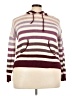 Full Circle Trends With Love 100% Acrylic Stripes Burgundy Pullover Sweater Size 2X - photo 1