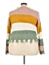 Full Circle Trends With Love 100% Acrylic Color Block Yellow Pullover Sweater Size 2X - photo 2