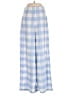 Forever 21 Checkered-gingham Blue Casual Pants Size S - photo 1