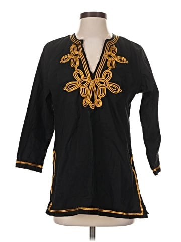 Gretchen Scott Designs 3/4 Sleeve Blouse (view 1)