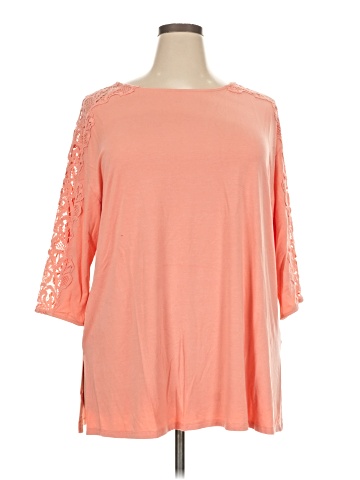 Jessica London 3/4 Sleeve T-Shirt (view 1)