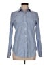 J.Crew Stripes Blue Long Sleeve Button-Down Shirt Size 2 (tall) - photo 1