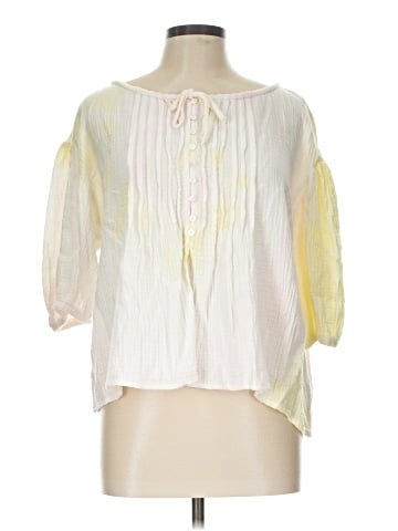 Karlie 3/4 Sleeve Blouse (view 1)