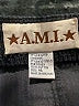AMI 100% Cotton Solid Black Skort Size 16 - photo 3