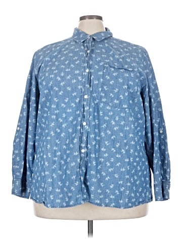 Joe Fresh Long Sleeve Button-Down Shirt (view 1)
