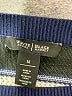 White House Black Market Stripes Blue Pullover Sweater Size M - photo 7