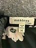 Monteau 100% Polyester Floral Black Long Sleeve Blouse Size M - photo 7