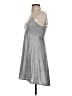 E by Eloise Metallic Silver Casual Dress Size XS - photo 5