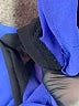 Milano Color Block Blue Long Sleeve Blouse Size XL - photo 8
