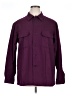 Pendleton Solid Burgundy Long Sleeve Button-Down Shirt Size XL - photo 1