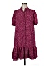 CeCe 100% Polyester Burgundy Casual Dress Size M - photo 1