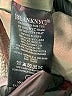 Blank NYC 100% Leather Metallic Silver Ivory Leather Skirt Size 26 waist - photo 6