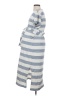 Hatch Stripes Gray Ivory Casual Dress Size Sm Maternity (1) - photo 5