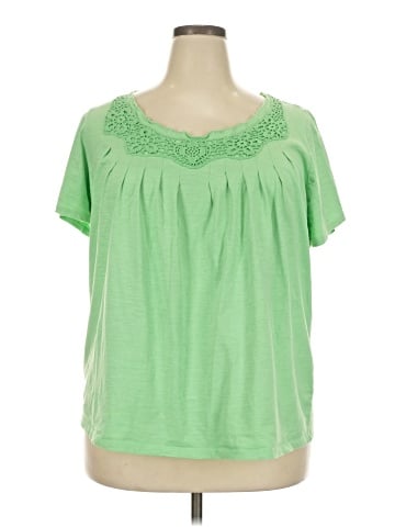 Woman Within Short Sleeve Top (view 1)