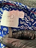 HD in Paris 100% Polyester Blue Long Sleeve Blouse Size 2 - photo 7