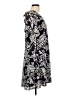 Nina Leonard Print Black Casual Dress Size L - photo 4