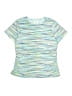 Lands' End Stripes Blue Rash Guard Size 10 - photo 1