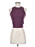 DAZY Purple Sleeveless Top Size S - photo 1