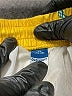 Old Navy 100% Polyester Yellow Board Shorts Size 14 - 16 - photo 3