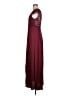 Shein 100% Polyester Burgundy Cocktail Dress Size 6 - photo 5
