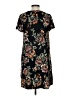 Apt. 9 Floral Black Casual Dress Size S - photo 2