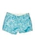 Lilly Pulitzer 100% Cotton Tropical Blue Khaki Shorts Size 4 - photo 1