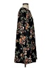Apt. 9 Floral Black Casual Dress Size S - photo 4